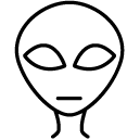 alien line Icon