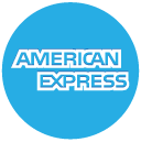 american express Flat Round Icon
