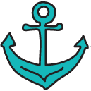 anchor Doodle Icon