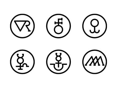 ancient-symbols-line-icons