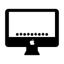 apple screen_1 glyph Icon