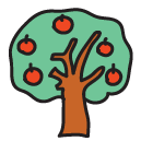apple tree Doodle Icons
