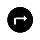 arrow right glyph Icon