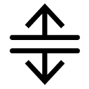arrow up down_1 glyph Icon