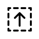 arrow up_2 glyph Icon