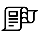 article document 2 line Icon