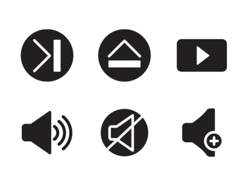 audio-glyph-icons