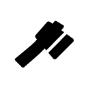 axe glyph Icon