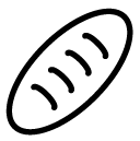 baguette line Icon