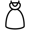 ballgown line Icon