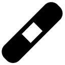 bandage glyph Icon