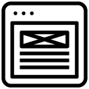banner full lines line Icon