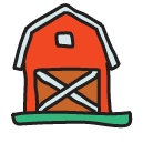 barn Doodle Icons