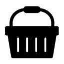 basket glyph Icon