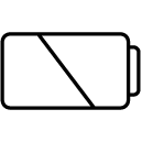 battery medium line Icon