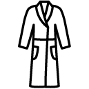 bathrobe line Icon