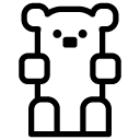 bear line Icon