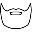 beard line Icon