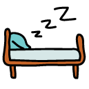 bed Doodle Icons