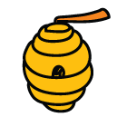 beehive Doodle Icons