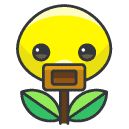 bellsprout Filled Outline Icon