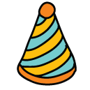 birthday hat Doodle Icon