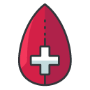 blood Filled Outline Icon