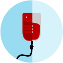 blood donation flat Icon