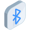 bluetooth Isometric Icon