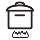boiling water line Icon