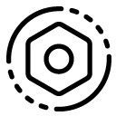 bolt two line Icon