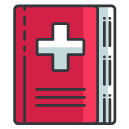 book Filled Outline Icon