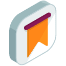 bookmark Isometric Icon