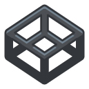 box Filled Outline Icon