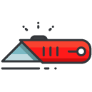 box cutter Filled Outline Icon