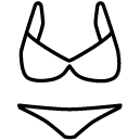 bra panties line Icon
