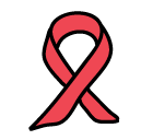 breast cancer ribbon Doodle Icon