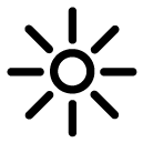 brightness_1 glyph Icon