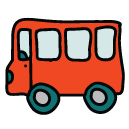 bus Doodle Icon