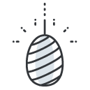cacoon Filled Outline Icon