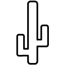 cactus line Icon