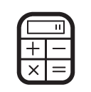 calculator_1 line Icon