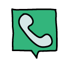 call_1 Doodle Icon