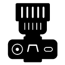 camera top glyph Icon