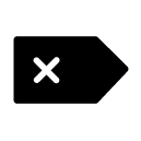cancel delete_3 glyph Icon