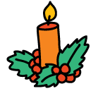 candle Doodle Icon