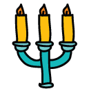 candles Doodle Icon