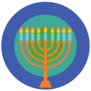candles flat Icon