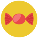candy Flat Round Icon