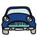 car Doodle Icon